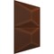 Ekena Millwork 11 7/8in. W x 11 7/8in. H Aberdeen EnduraWall Decorative 3D Wall Panel Covers 0.98 Sq. Ft. WP12X12ABDRU - alternate 3